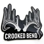 Crooked Bend Vinyl Stickers - 6 pack 3