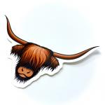 Lucy The Cow Vinyl Stickers - 6 pack 2