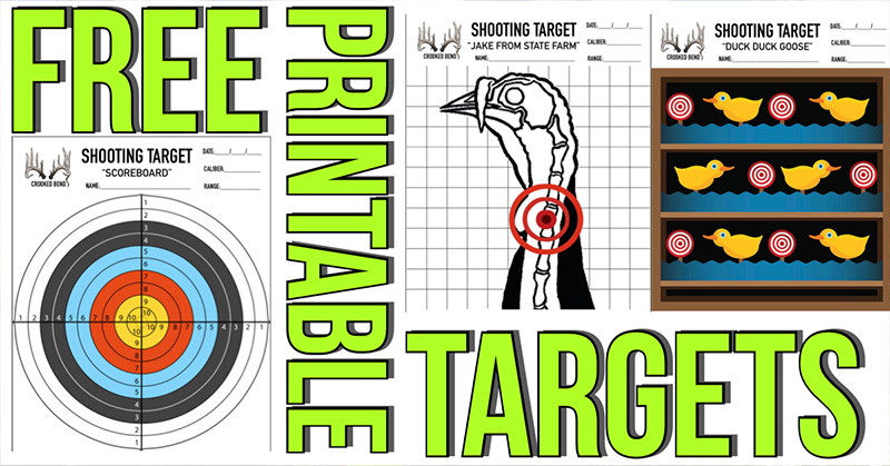 Free printable shooting targets