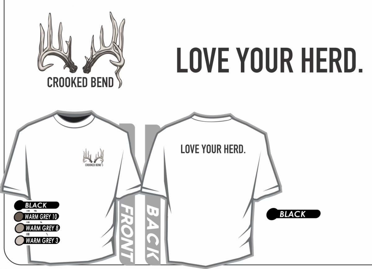 Mens Love Your Herd T Shirt