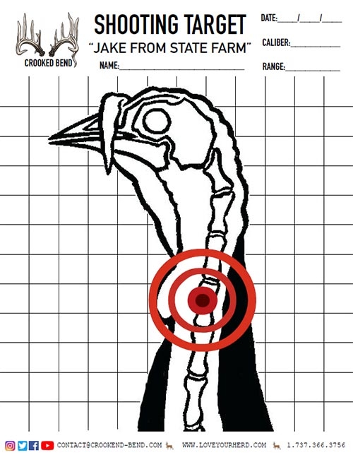 free printable shooting targets crooked bend