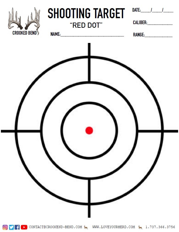 FREE Printable Shooting Targets | Bend