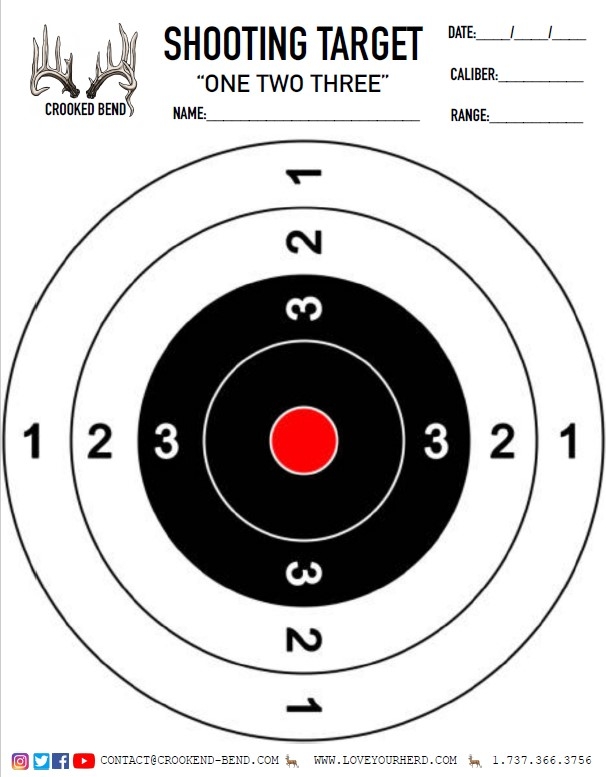 mod Løse homoseksuel FREE Printable Shooting Targets | Crooked Bend