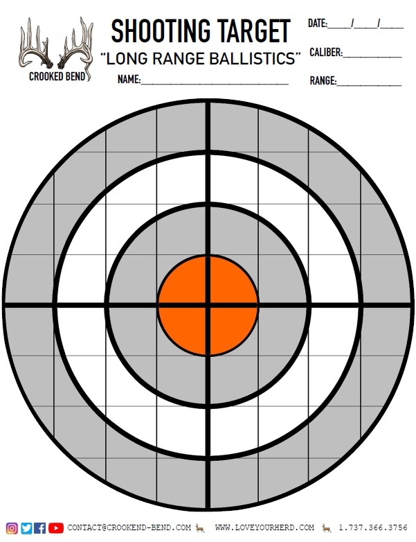 mod Løse homoseksuel FREE Printable Shooting Targets | Crooked Bend