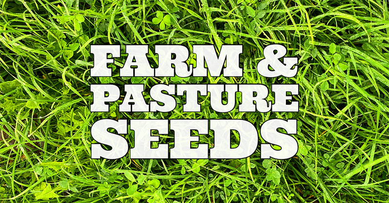 Farm and Pasture Seeds